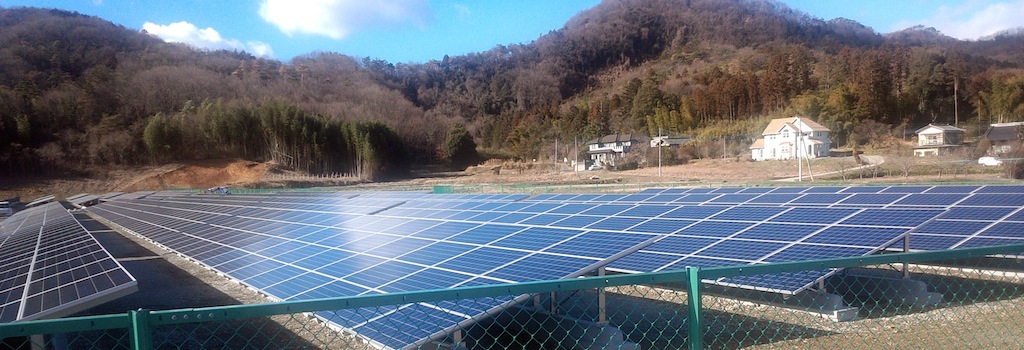 ミライト栃木小野寺太陽光発電所の写真
